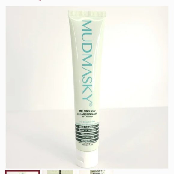 NWT Mudmasky Melting Mud 3 in 1 Mask and Cleanser - Picture 1 of 6